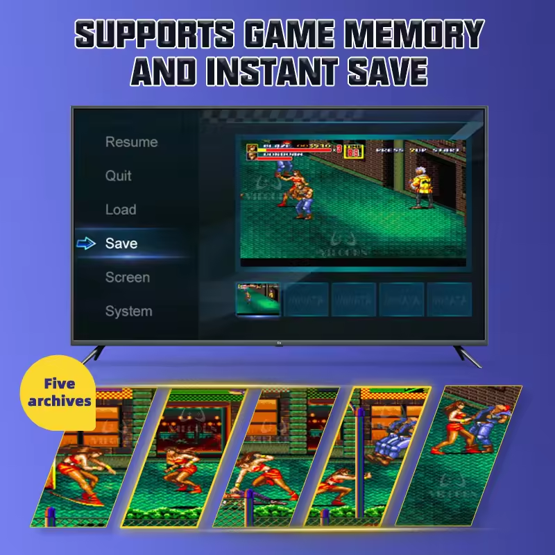 Retro Game Hub Console
